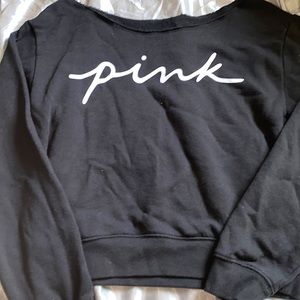 VS PINK off the shoulder sweater